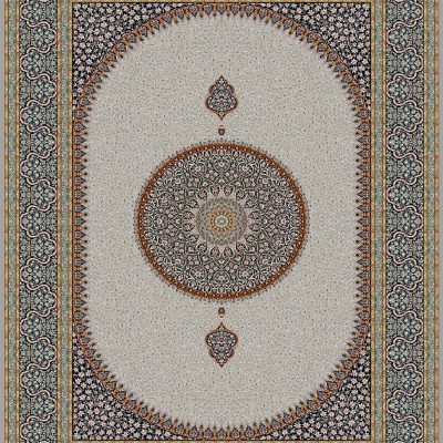 فرش ماشینی طرح ترنم فیلی 1000 شانه
