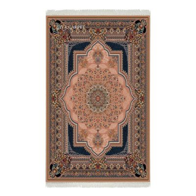 فرش ماشینی هیوا طرح کلاسیک BE-109 بژ ۷۰۰ شانه