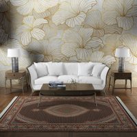 فرش ماشینی هیوا طرح کلاسیک N-105 سرمه ای ۷۰۰ شانه