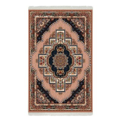 فرش ماشینی هیوا طرح کلاسیک BE-103 بژ ۷۰۰ شانه