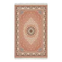 فرش ماشینی هیوا طرح کلاسیک BE-121 بژ ۷۰۰ شانه