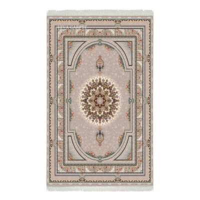 فرش ماشینی هیوا طرح کلاسیک V-129 فیلی ۷۰۰ شانه
