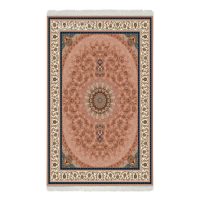 فرش ماشینی هیوا طرح کلاسیک BE-127 بژ ۷۰۰ شانه