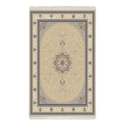 فرش ماشینی هیوا طرح لایت 901-BE بژ ۷۰۰ شانه