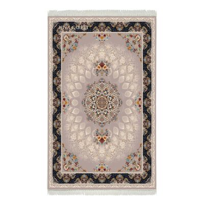 فرش ماشینی هیوا طرح کلاسیک V-135 فیلی ۷۰۰ شانه