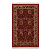 فرش ماشینی هیوا طرح بوستان R-505 لاکی ۷۰۰ شانه