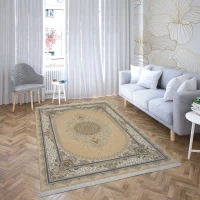 فرش ماشینی هیوا طرح لایت 904-BE بژ ۷۰۰ شانه