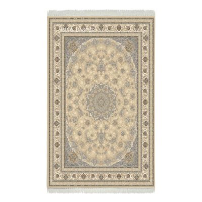 فرش ماشینی هیوا طرح لایت 907-BE بژ ۷۰۰ شانه