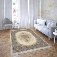 فرش ماشینی هیوا طرح لایت 904-C کرم ۷۰۰ شانه