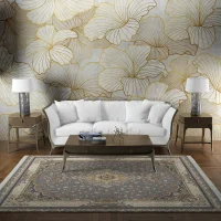 فرش ماشینی هیوا طرح لایت 903-S نقره ای ۷۰۰ شانه