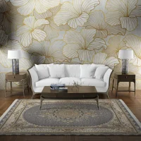 فرش ماشینی هیوا طرح لایت 904-S نقره ای ۷۰۰ شانه