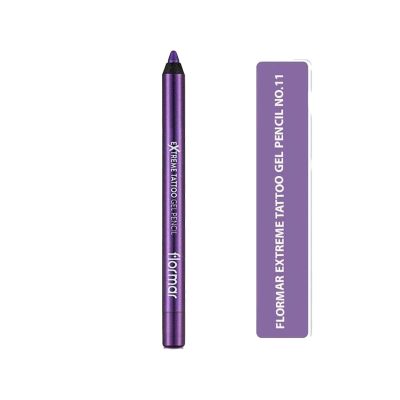 مداد چشم ژلی اکستریم تتو فلورمار Purple Blaze شماره 11