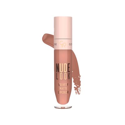 رژ لب مایع مات NUDE LOOK گلدن رز کد 02