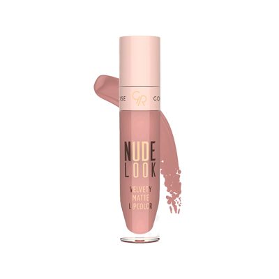 رژ لب مایع مات NUDE LOOK گلدن رز کد 03
