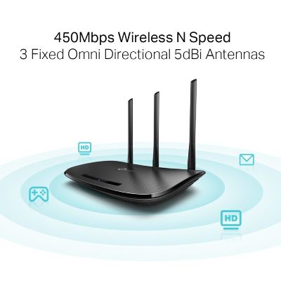 صفحه نخست router tplink TL WR940N 2