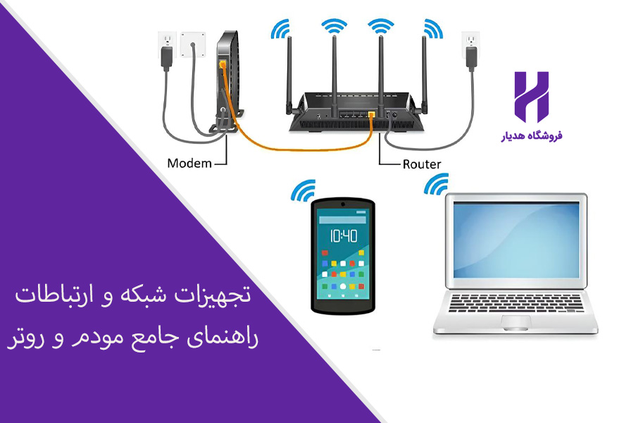 مودم و روتر