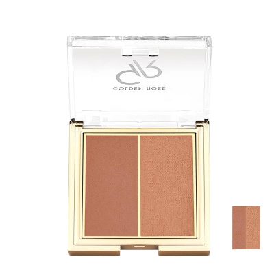 پالت رژگونه دو رنگ گلدن رز مدل Iconic Duo Warm Pearl شماره 05