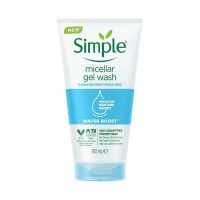 ژل شستشو صورت سیمپل مدل purifying gel wash پوست چرب و مختلط حجم 150 میلی لیتر