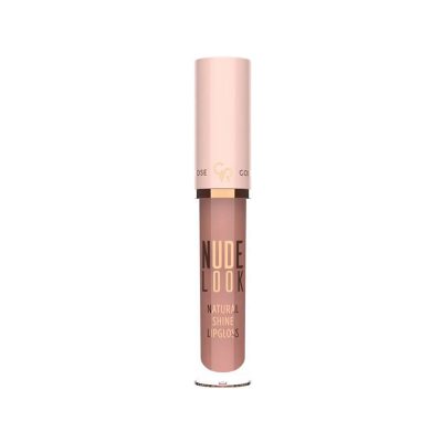 رژ لب مایع NUDE LOOK گلدن رز مدل 01 NATURAL SHINE