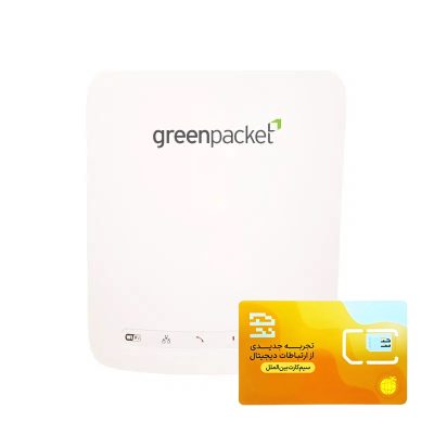 صفحه نخست مودم TD LTE گرین پکت مدل WLTXFSR 104GN