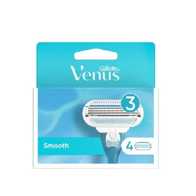 تیغ یدک ژیلت مدل Venus Smooth بسته 4 عددی‎